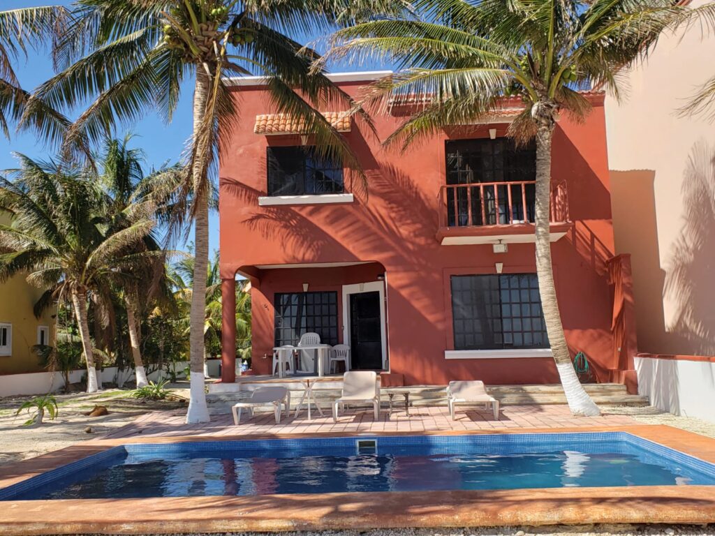 Luxury home for sale beachfront in the riviera maya